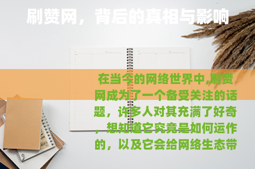 刷赞网,背后的真相与影响