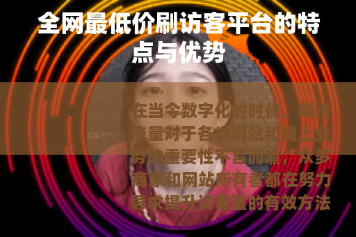 全网最低价刷访客平台的特点与优势