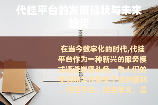代挂平台的发展现状与未来趋势