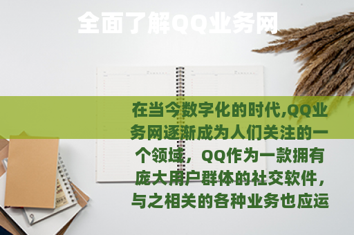 全面了解QQ业务网