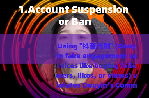 1.Account Suspension or Ban